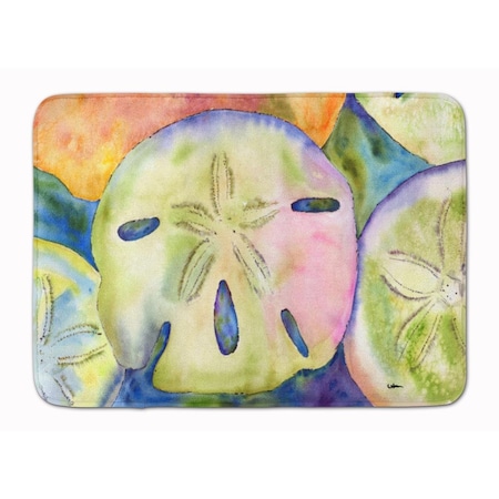 Carolines Treasures Sand Dollar Machine Washable Memory Foam Mat 8545-RUG